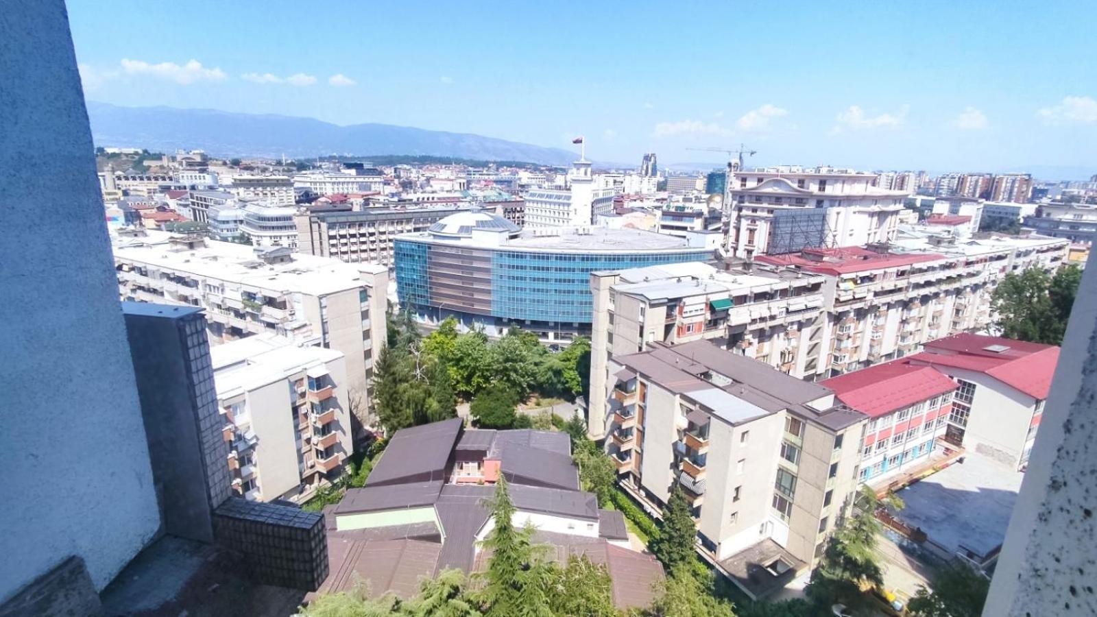 Sky View Luxury Center Skopje Apartments Ngoại thất bức ảnh